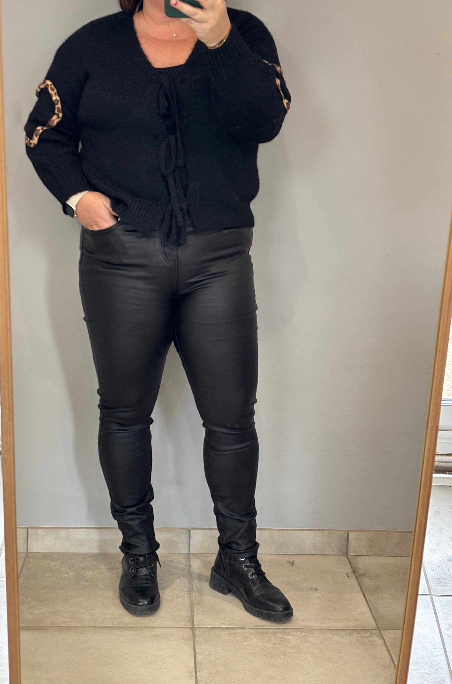 Pantalon huilé